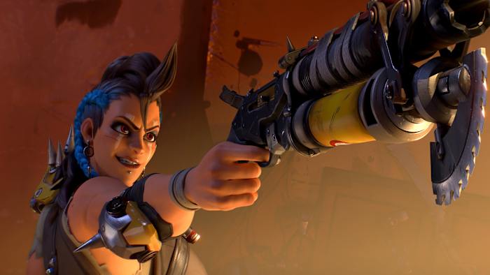 Junker Queen points gun OW2
